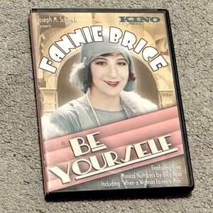 Fannie Brice Be Yourself (DVD, 2007) from Kino -- New w/o packaging